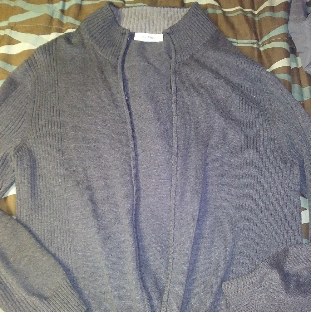 Mens Calvin Klein Zip up sweater